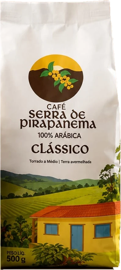 Embalagem do café Clássico, de 500 gramas